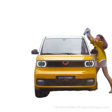 2022 New Car Auto Chinese Manufacturer High Speed  Wuling Mini Ev Car Macaron  Electric cars for sale